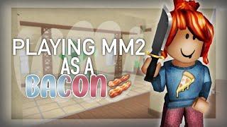 PLAYING MM2 AS A BACON NOOB