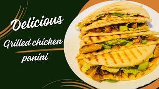 Chicken Grilled Panini Sandwich | With Homemade Easy Recipe By Anum Mudassir |