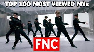 [TOP 100] Most Viewed FNC Music Videos (September 2021)