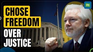 Julian Assange issues first statement after detention, says 'I chose freedom over justice'