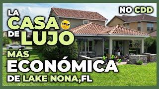 Casa NUEVA y BARATA en comunidad EXCLUSIVA en Lake Nona, FL | NO CDD