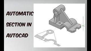 Generate section in AutoCad