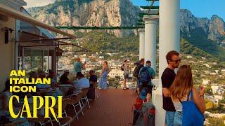 Italy's Most Beautiful Island, Capri, Walking Tour - 4K