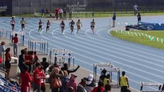 2017 Brooklyn Borough Championships 100m Girls - Toshel Goffe Winner