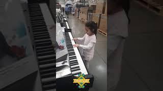 Piano Lesson at Costco