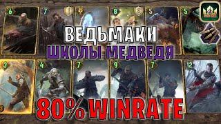 GWENT | ВЕДЬМАКИ ШКОЛЫ МЕДВЕДЯ — ВЕДЬМАКИ СКЕЛЛИГЕ (Безрассудная ярость) — гайд | Гвинт Патч 13.1