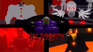  MEGA NOOB SIMULATOR SPOOKTOBER 2023 ALL BOSSES 