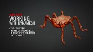 Dynamesh in Zbrush (Full Tutorial at BadKing.com.au)