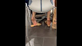 Clip 21: Candid feet shoeplay - READ DESCRIPTION