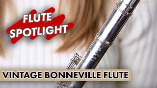 Flute Spotlight: Vintage Bonneville Silver-plated Flute