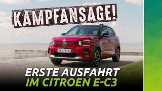 Wie Citroen mit dem e-C3 den Konkurrenten die Show stiehlt...