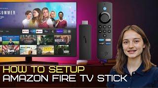 How To  Set Up Amazon Fire Stick on TV First Time