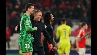 SZCZESNY, PEDRI Y RAPHINHA SE SALEN ANTE EL BENFICA