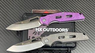 HX Outdoors 15T and 14T Flipper and slip joint models available on Amazon !