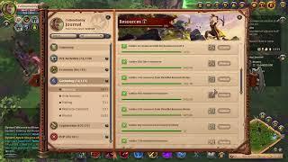 Albion Online "How to Gather a resource at maximum bonus" Journal task