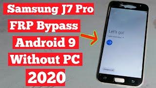 Samsung j7 Pro Frp Bypass New Method 2020 | Samsung SM-J730GM Frp Bypass Android 9 Pie New Method