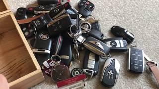 My car key collection