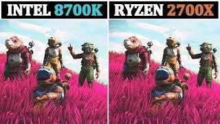 5K ,4K | (5Ghz) I7 8700K vs (4.2Ghz) R7 2700X | Tested 15 Games |