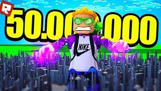 50.000.000 СИЛЫ ЗА ПАРУ КЛИКОВ! | Roblox