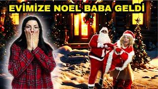 EVİMİZE NOEL BABA GELDİ |GERÇEK HAYATTA NOEL BABA VE NOEL ANNE EVİMİZE GİZLİCE GİRDİ | EYLÜL LAL