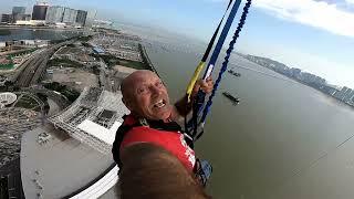 Самый высокий банджи-прыжок. Телебашня Макао. World's Highest Bungee Jump. Macau Tower.