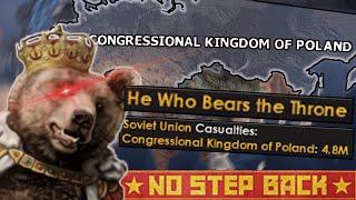 Bear Became a Polish King and United Slavs in No Step Back! Hearts of Iron 4