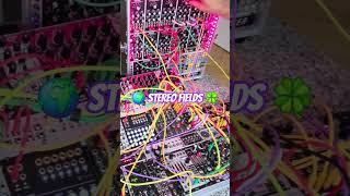Eurorack "Stereo Fields" Test XAOC MINSK stereo processor #synth  #electronicmusic #ambientmusic