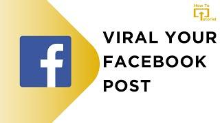 Facebook Post Suggested For You | How to Viral Facebook Post 2024 | Recommended post on FB