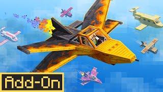BOB'S PLANES ADDON Build your own Plane in Minecraft Bedrock Edition in-depth review