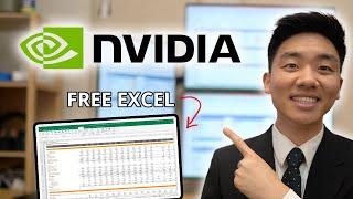 2024 NEW NVIDIA DCF Valuation Model Built From Scratch | FREE EXCEL INCLUDED