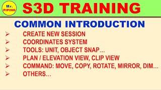 S3D Training-01: Introduction