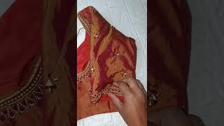 Aari blouse design explanation