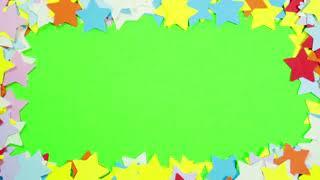 GREEN SCREEN CARNIVAL  WIND EFFECT OF STARS