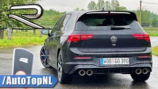 VW Golf R MK8 REVIEW on AUTOBAHN [NO SPEED LIMIT] by AutoTopNL