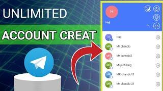 Unlimited telegram account creat without phone number| 100% working trick