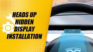 New Upgrade Heads Up Hidden Display Dashboard installation For Tesla Model 3 & Y