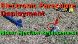 Electronic Parachute Deployment for High Power Rockets - Simple motor delay replacement