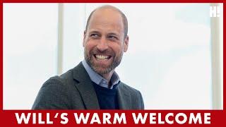 William's BIG DAY and Warm Welcome | HELLO!