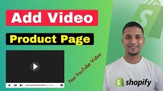 How to Add Your Own Video to Shopify Product Page  Shopify Tutorial 2025