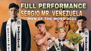 FULL PERFORMANCE SERGIO AZUAGA MR. VENEZUELA | MAN OF THE WORLD 2024