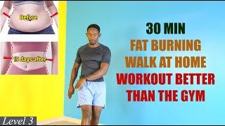 30-Minute Fat Burning Walk at Home Workout Better Than Gym Workouts