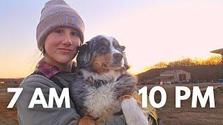 Day In My LIFE As 16-year-old FARMER |During Winter Months...