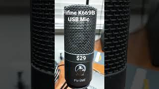 Fifine K669B USB mic for only $29 #shorts