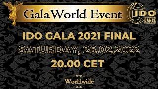 IDO Gala World Event "Best of the best" 2021 Finals