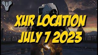 Destiny 2 Season of the Deep - Xur 22.0 Location - July 7 2023