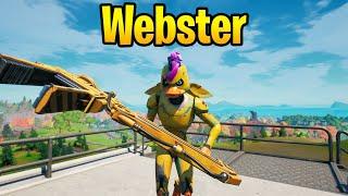 Webster Skin Gameplay + Review in Fortnite!