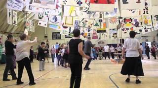 Steve Kotansky leads Dzumbus at Laguna Folkdancers Festival 2014