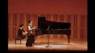 Debussy: Sonata for violin and piano (III)