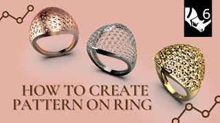 How to create pattern on Ring