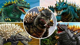 Evolution of Anguirus in Godzilla Games (1985 - 2024 | PS1 - PS5)